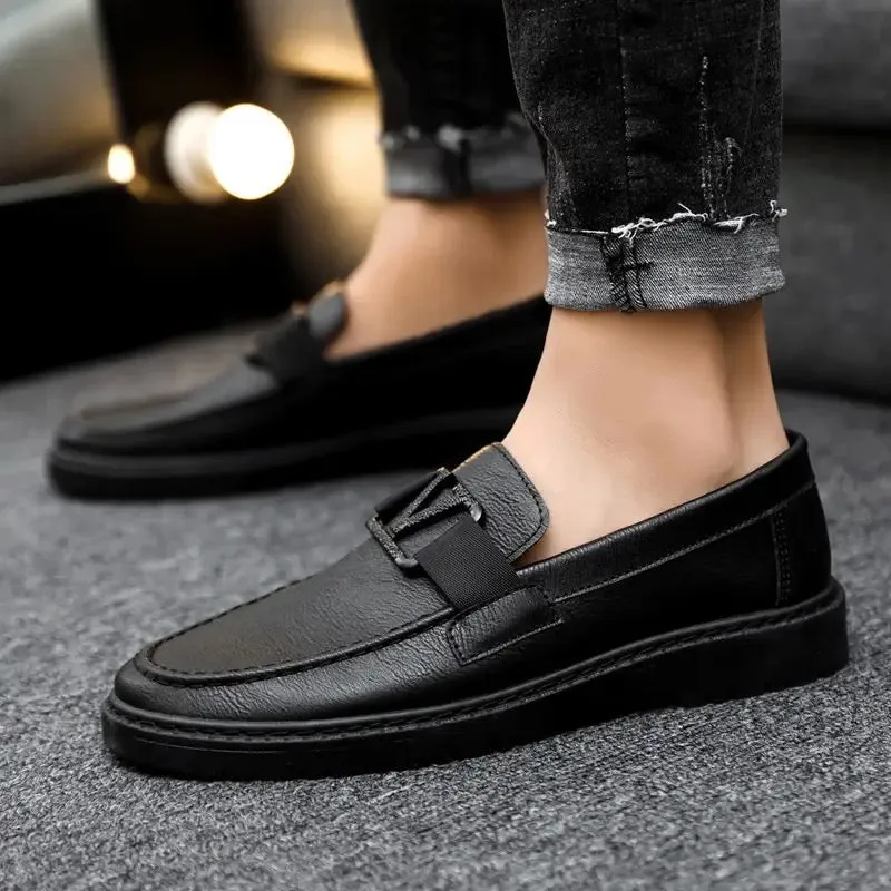 A016-Leather loafer