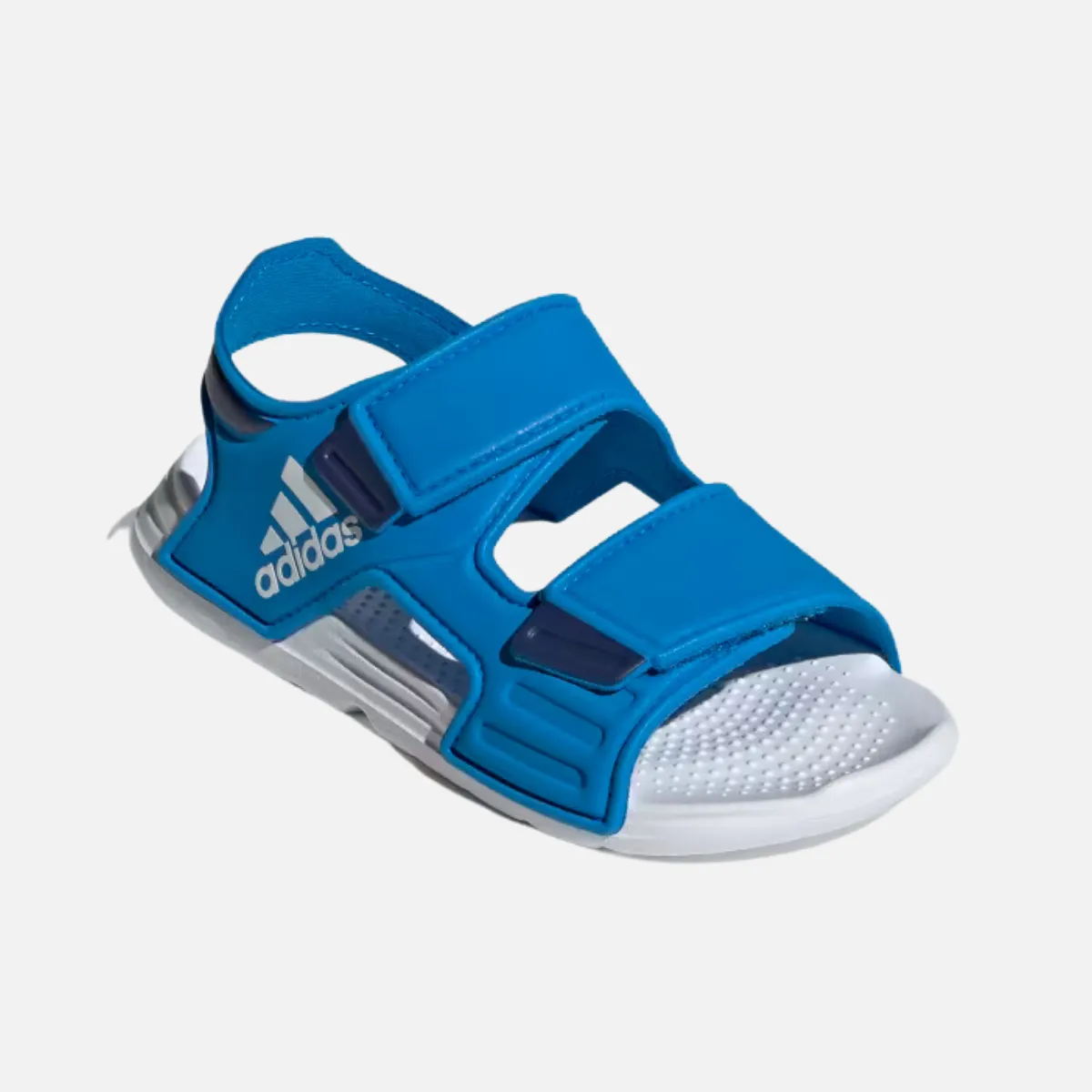 Adidas Altaswim Kids Unisex Sandals (4-7 YEAR) -Blue Rush/Cloud White/Dark Blue