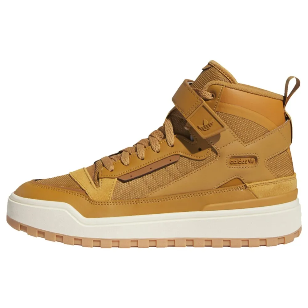 Adidas Forum high-top sneakers, cognac