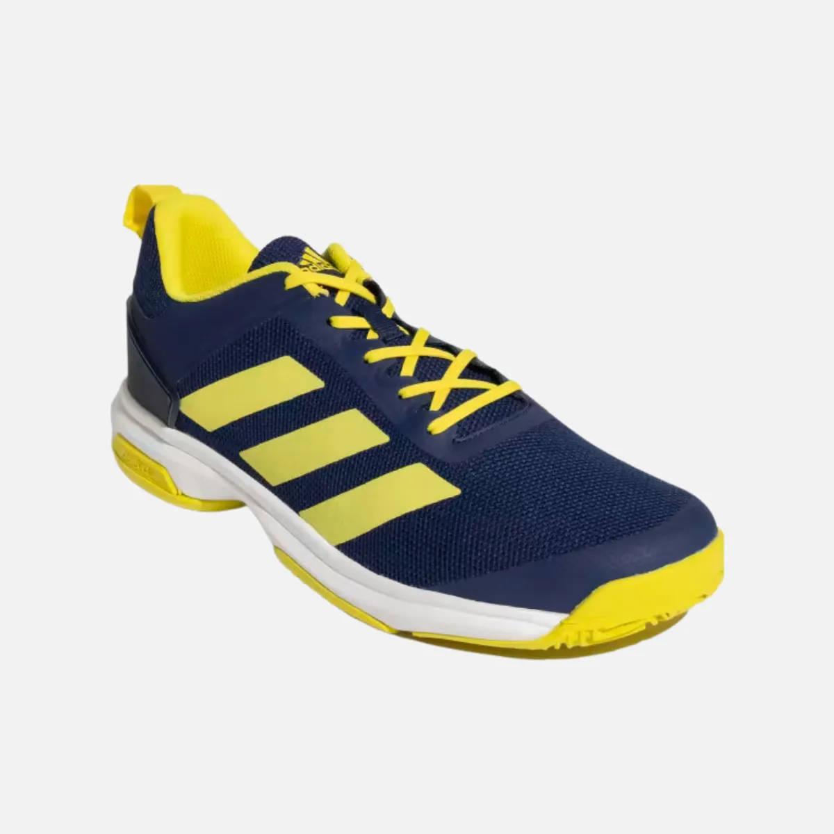 Adidas Tens Top Men's Tennis Shoes -Night Sky/Impact Yellow/Collegiate Navy