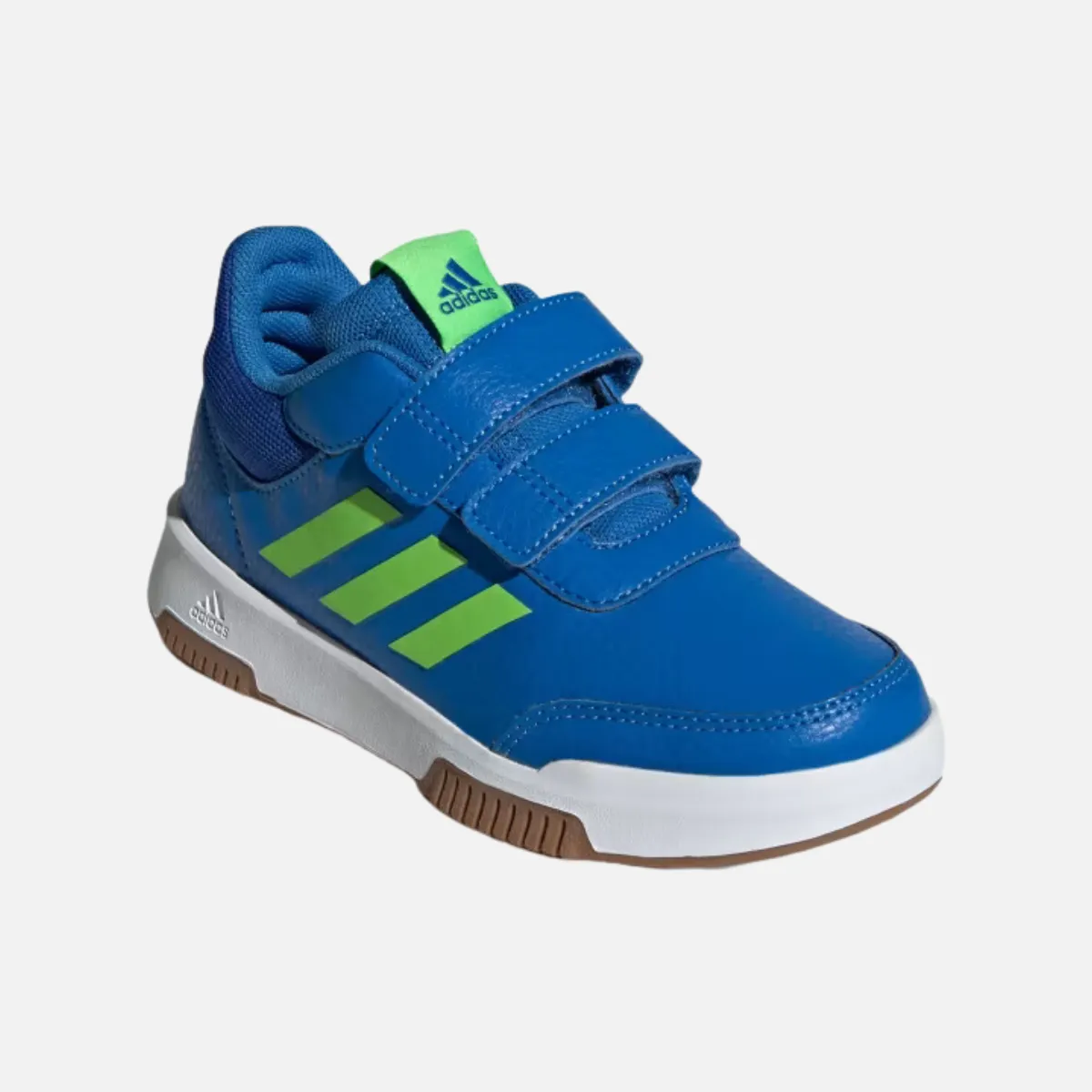 Adidas Tensaur Hook And Loop Kids Unisex Shoes (4-7 YEAR) -Bright Royal/Lucid Lime/Royal Blue