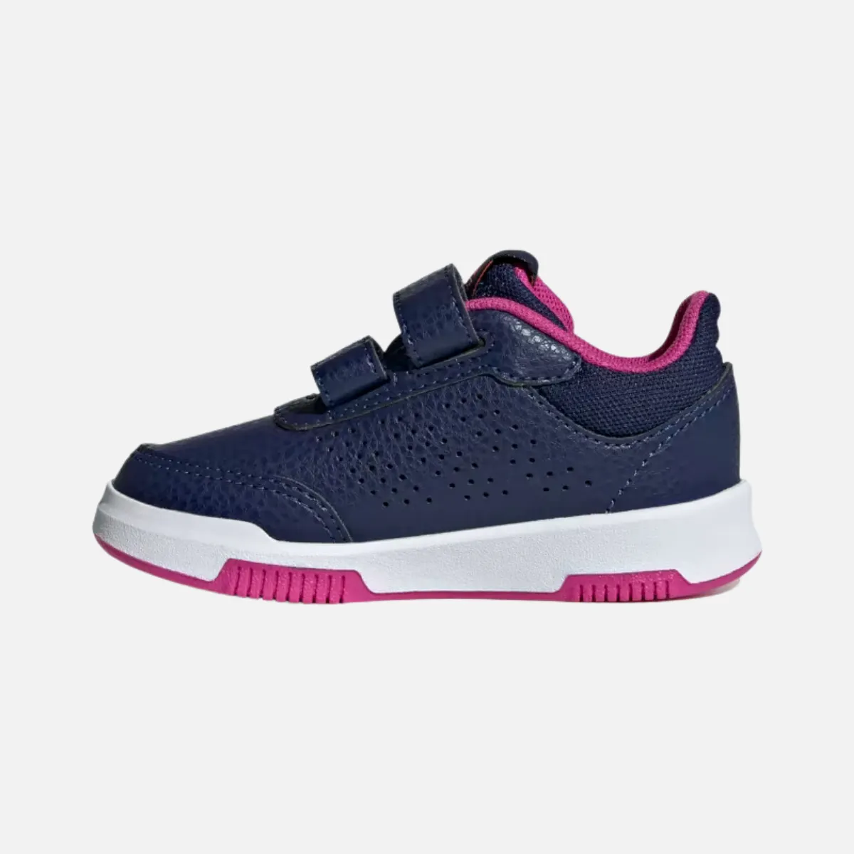 Adidas Tensaur Hook And Loop Kids Unisex Shoes Boys and Girls (0 -3 year) -Dark Blue/Lucid Fuchsia/Blue Fusion