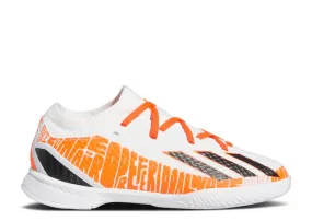 Adidas X SPEEDPORTAL MESSI.3 IN J 'WHITE SOLAR RED' sneakers, white