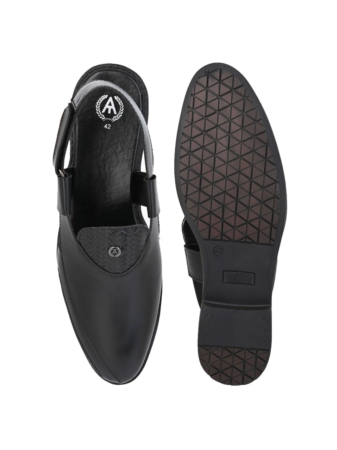 Alberto Torresi Peshawari Sandal With Padded Insole