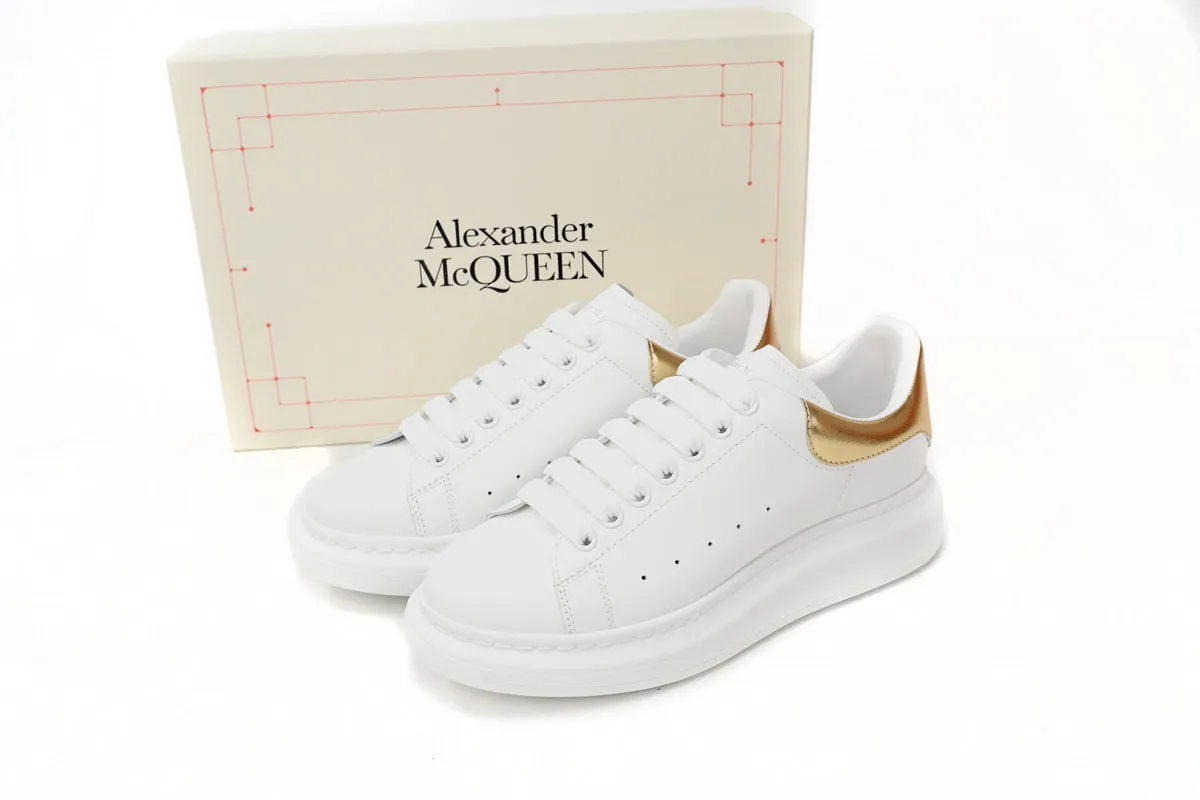 ALEXANDER MCQUEEN " WHITE/GOLD "