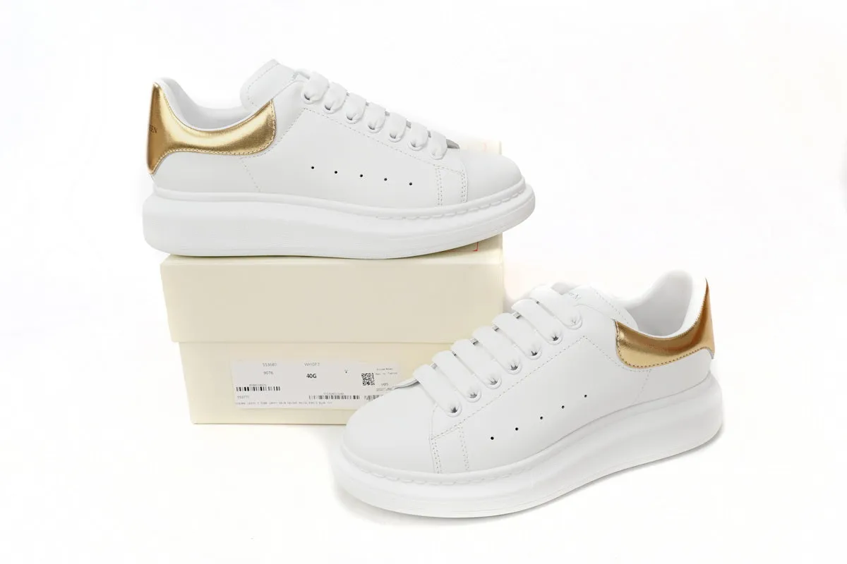 ALEXANDER MCQUEEN " WHITE/GOLD "