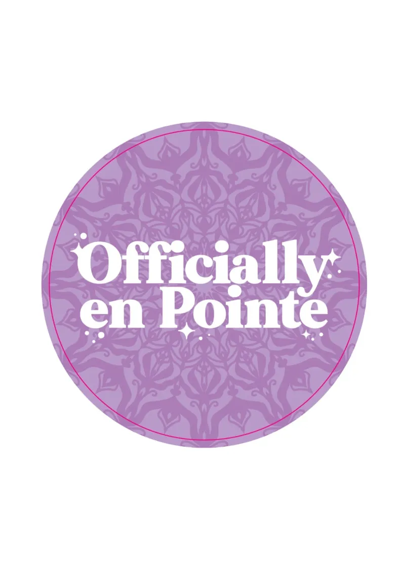 Allegro Officially En Pointe Pin-Back Button