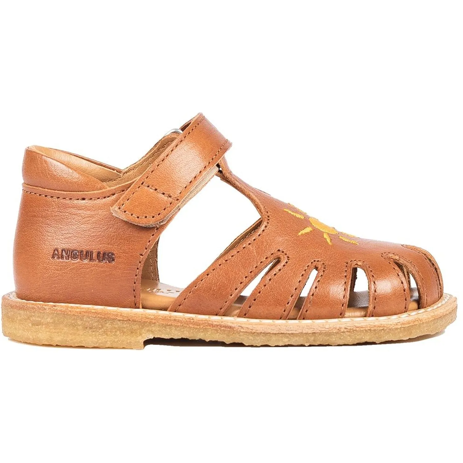 Angulus Starter Sandals Cognac