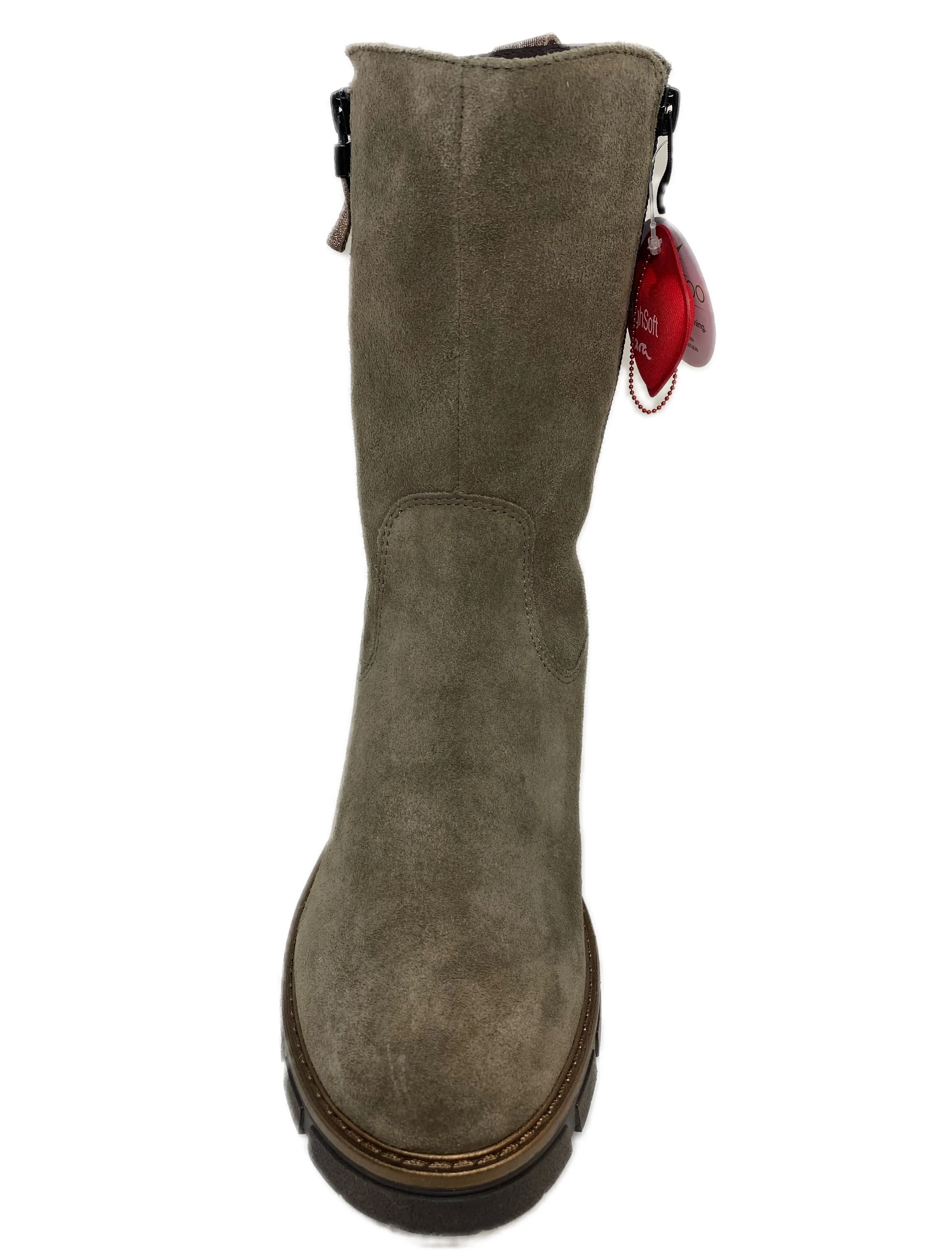 Ara ladies Dover Mid Calf  Zip Boot