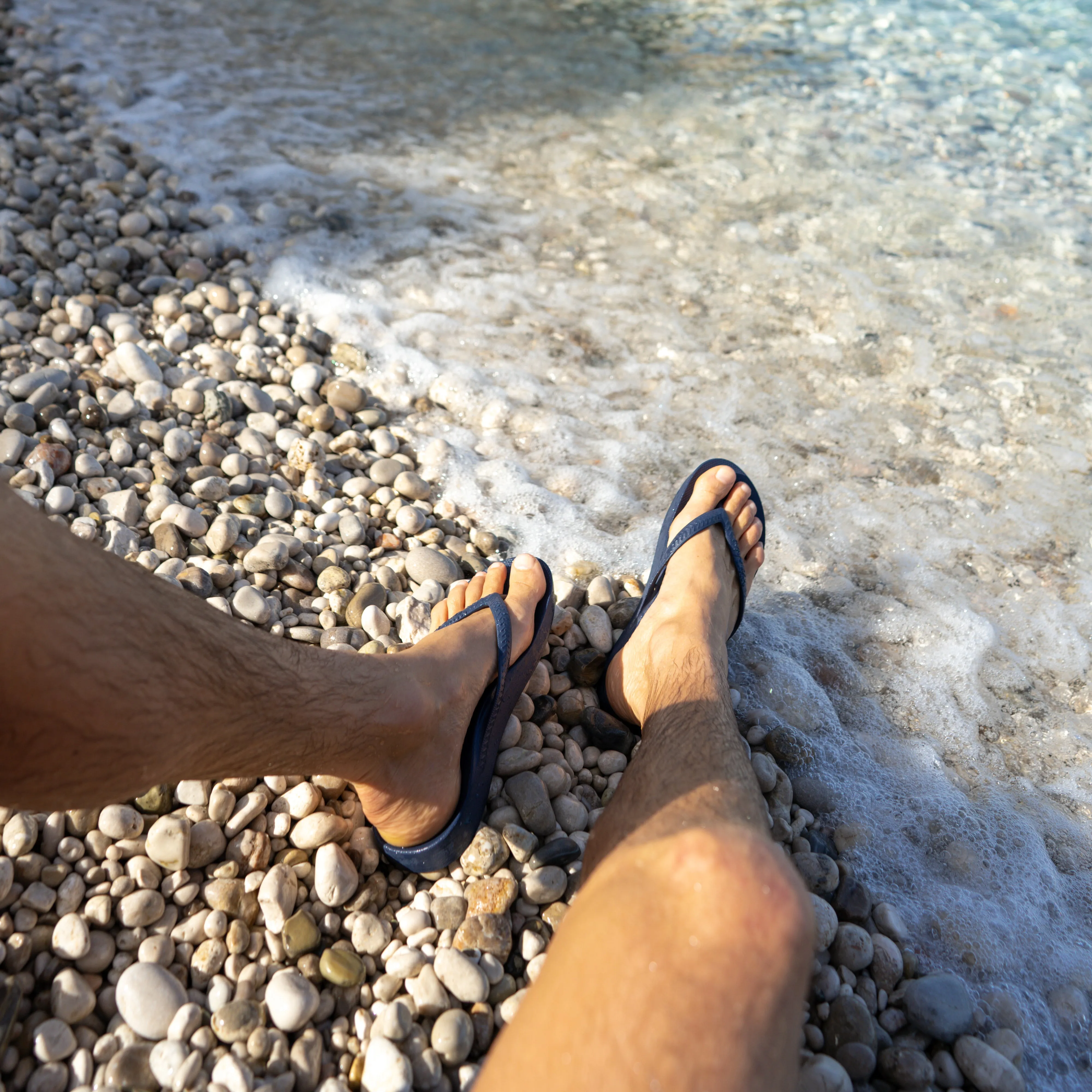 Arch Support Flip Flops - Classic - Navy