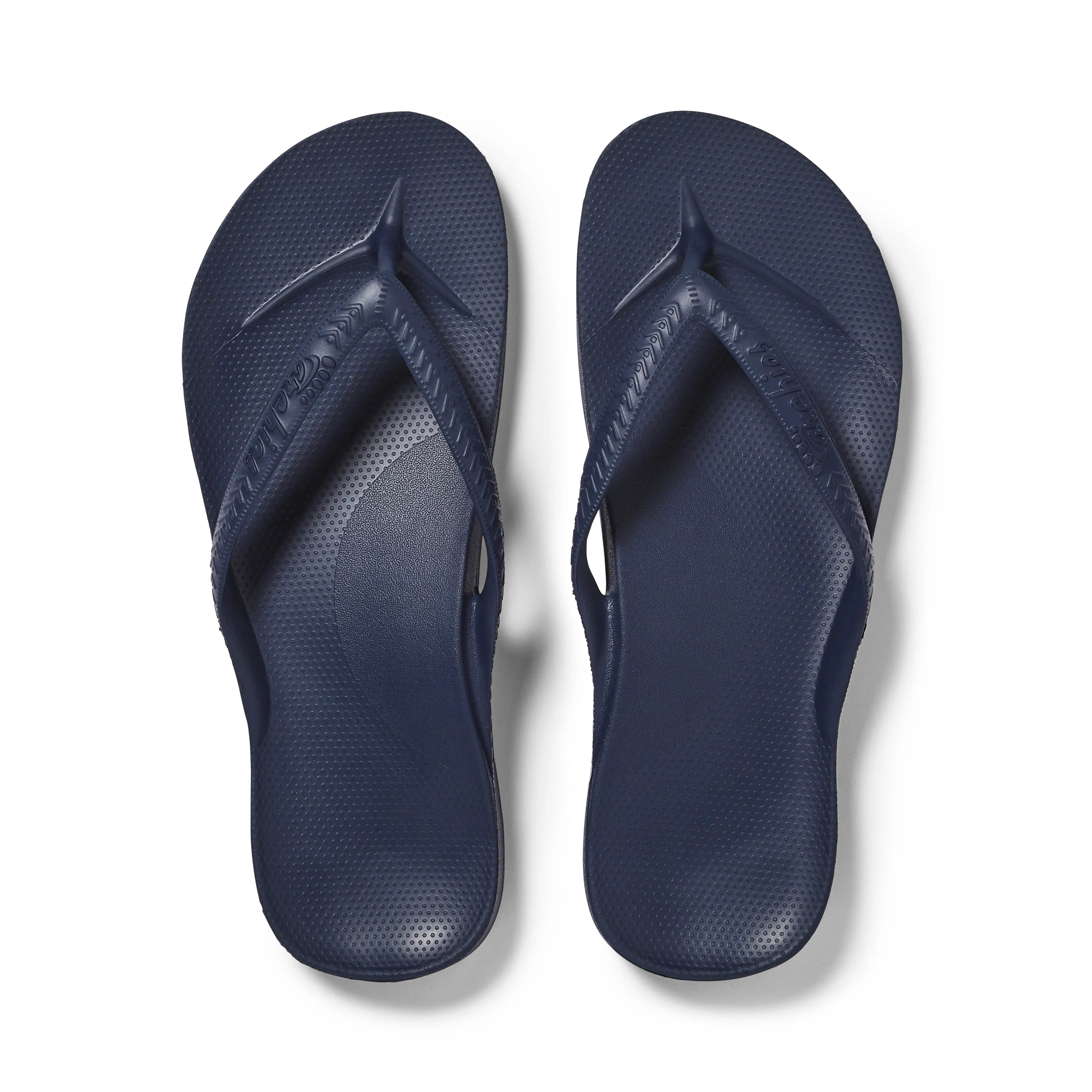 Arch Support Flip Flops - Classic - Navy