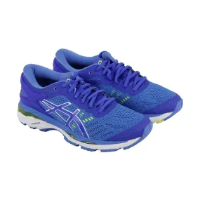 Asics Gel Kayano 24 T799N-4840 Womens Blue Canvas Low Top Athletic Running Shoes