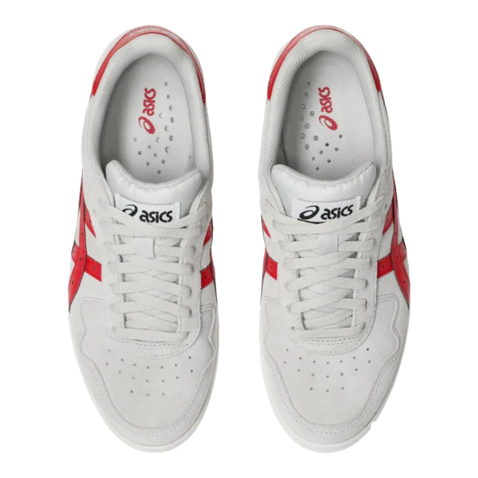 ASICS JAPAN PRO CLOUD GREY/CLASSIC RED SHOES