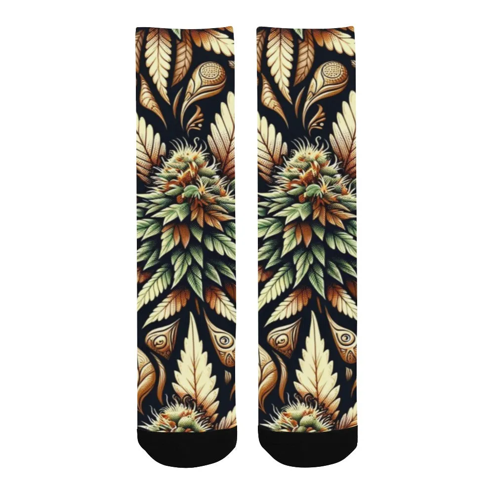 Batik Buds Men's Socks