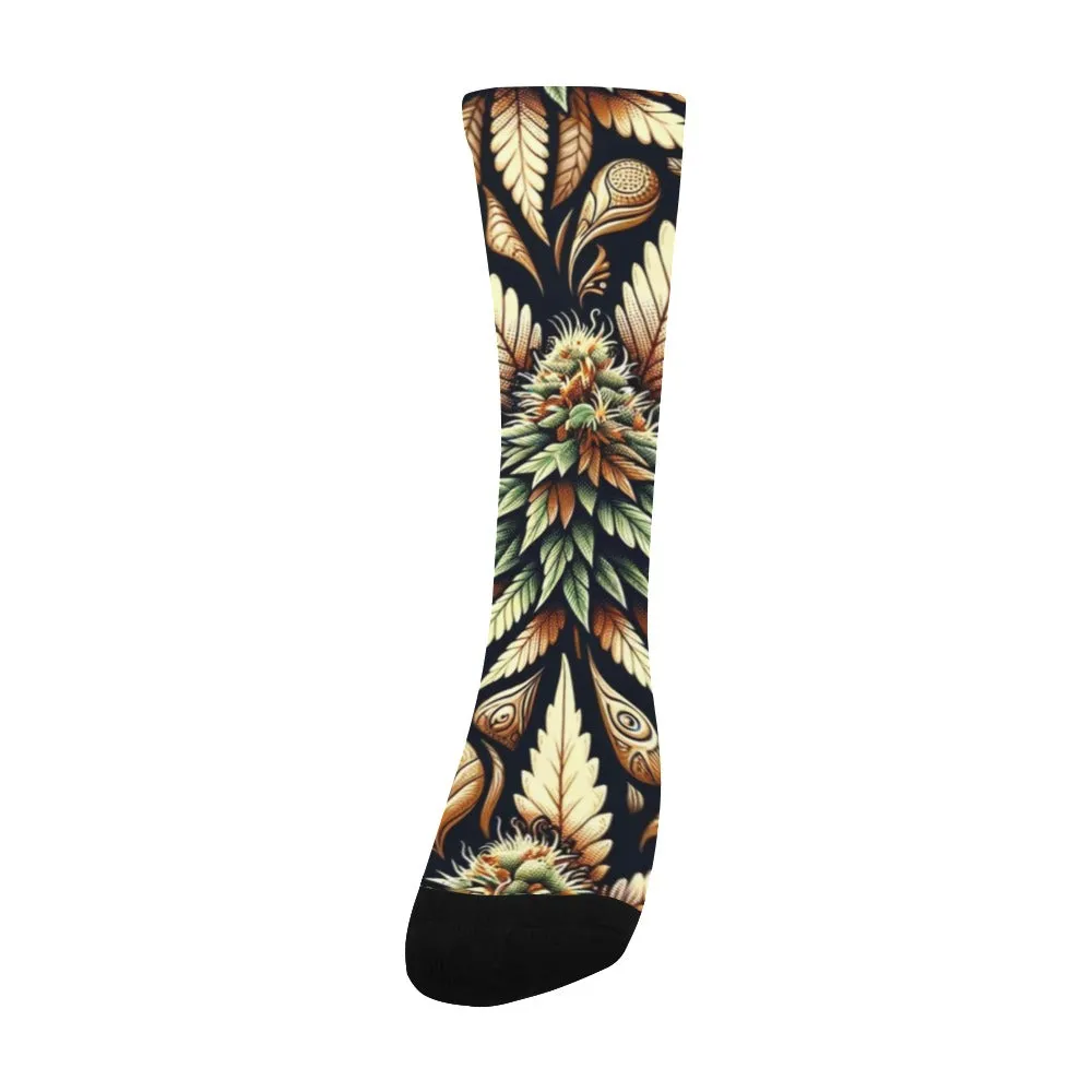 Batik Buds Men's Socks