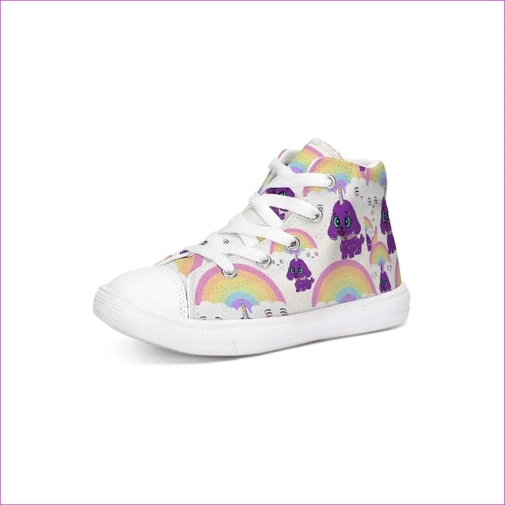 Bec's Uni-Pup Kids Hightop Canvas Shoe