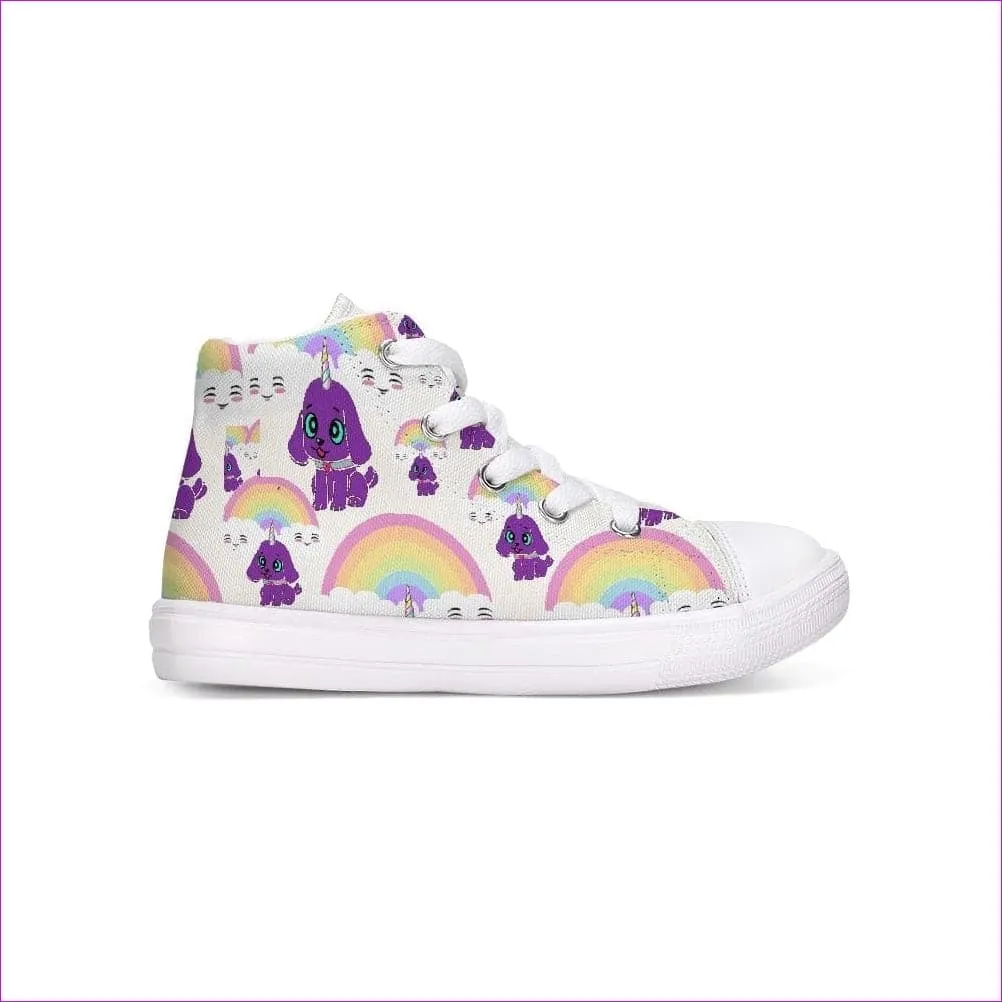 Bec's Uni-Pup Kids Hightop Canvas Shoe