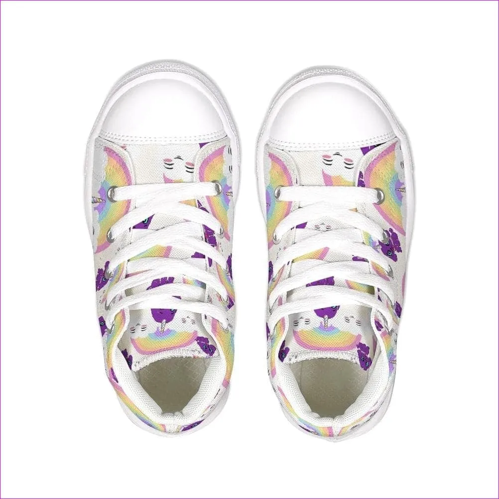 Bec's Uni-Pup Kids Hightop Canvas Shoe