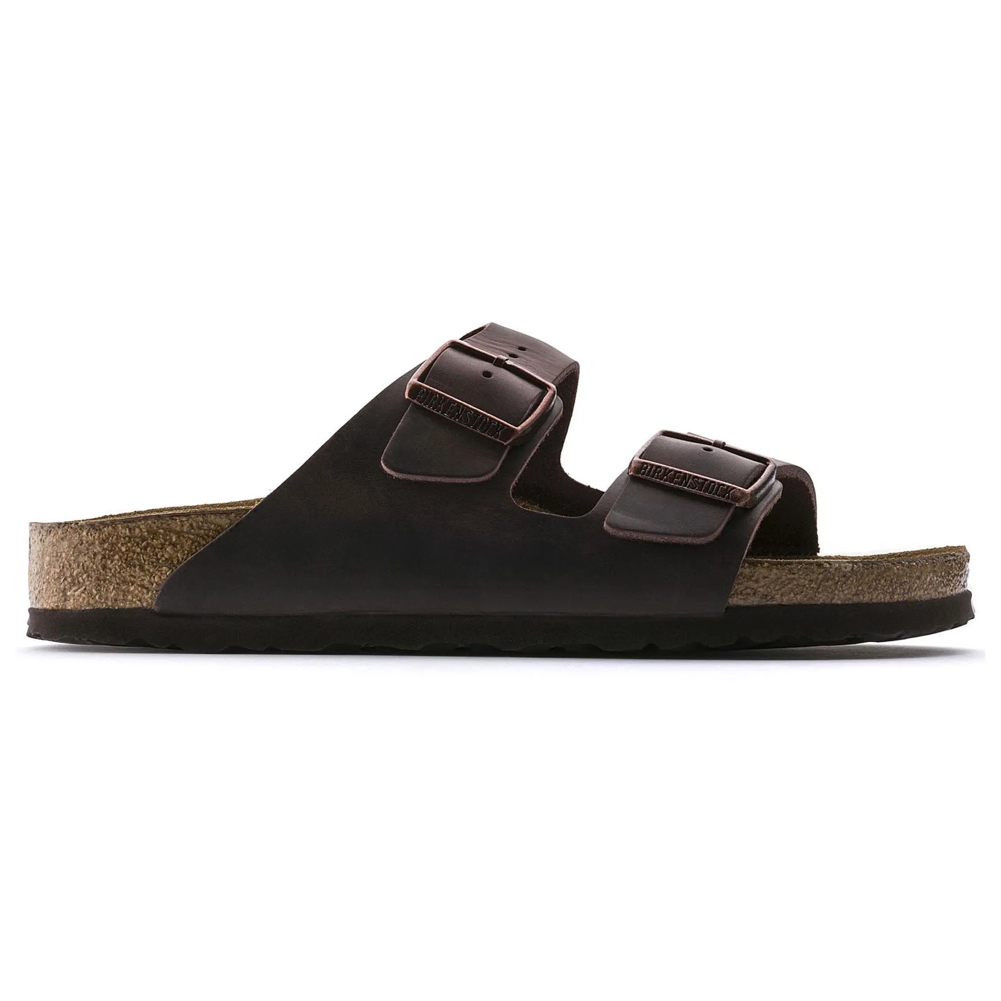 BIRKENSTOCK ARIZONA SOFT FOOTBED HABANA OILED LEATHER UNISEX