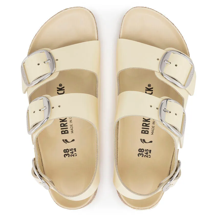 Birkenstock Milano Big Buckle High Shine Butter Women's Narrow