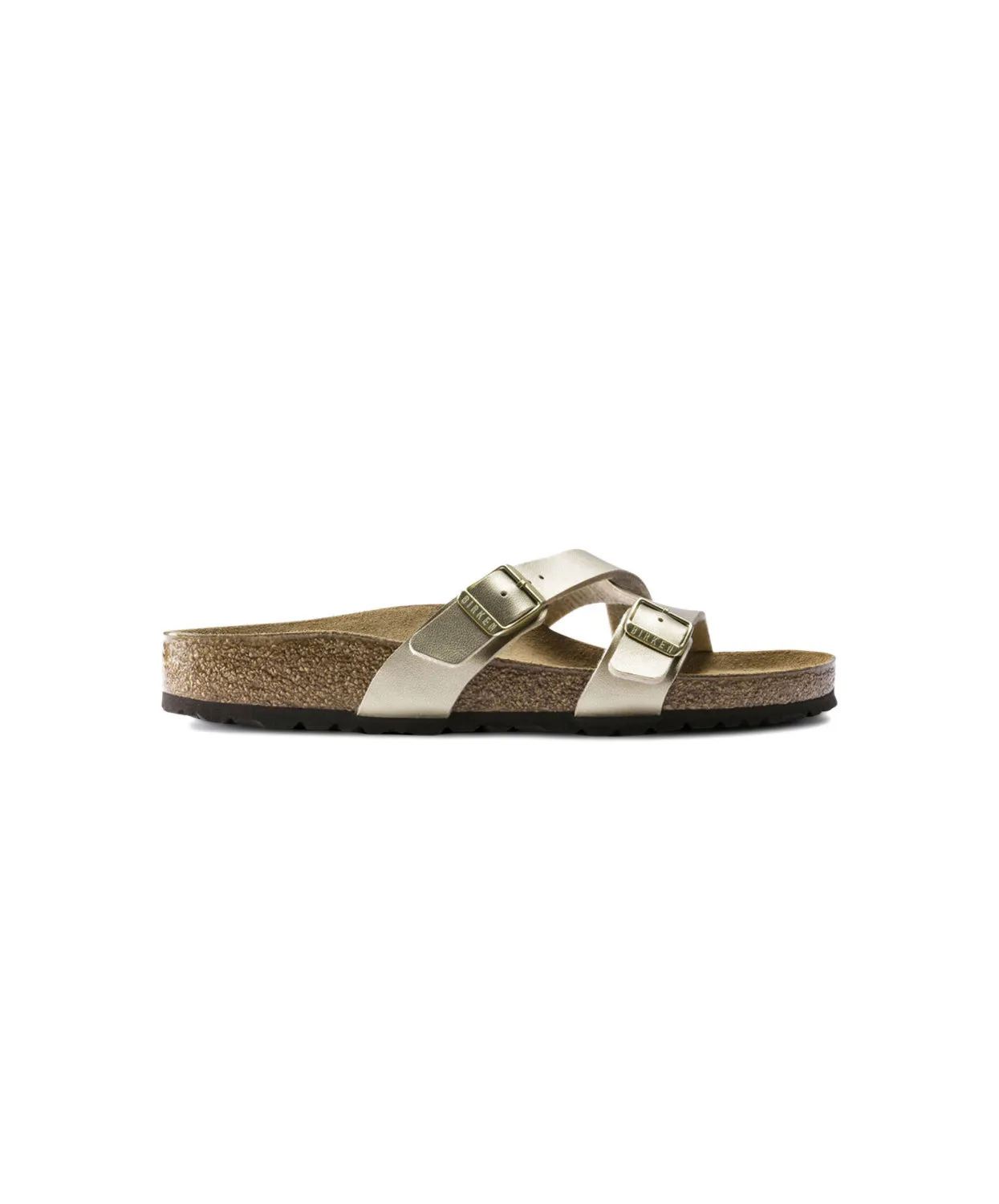 Birkenstock Yao Birko-Flor Gold Sandals