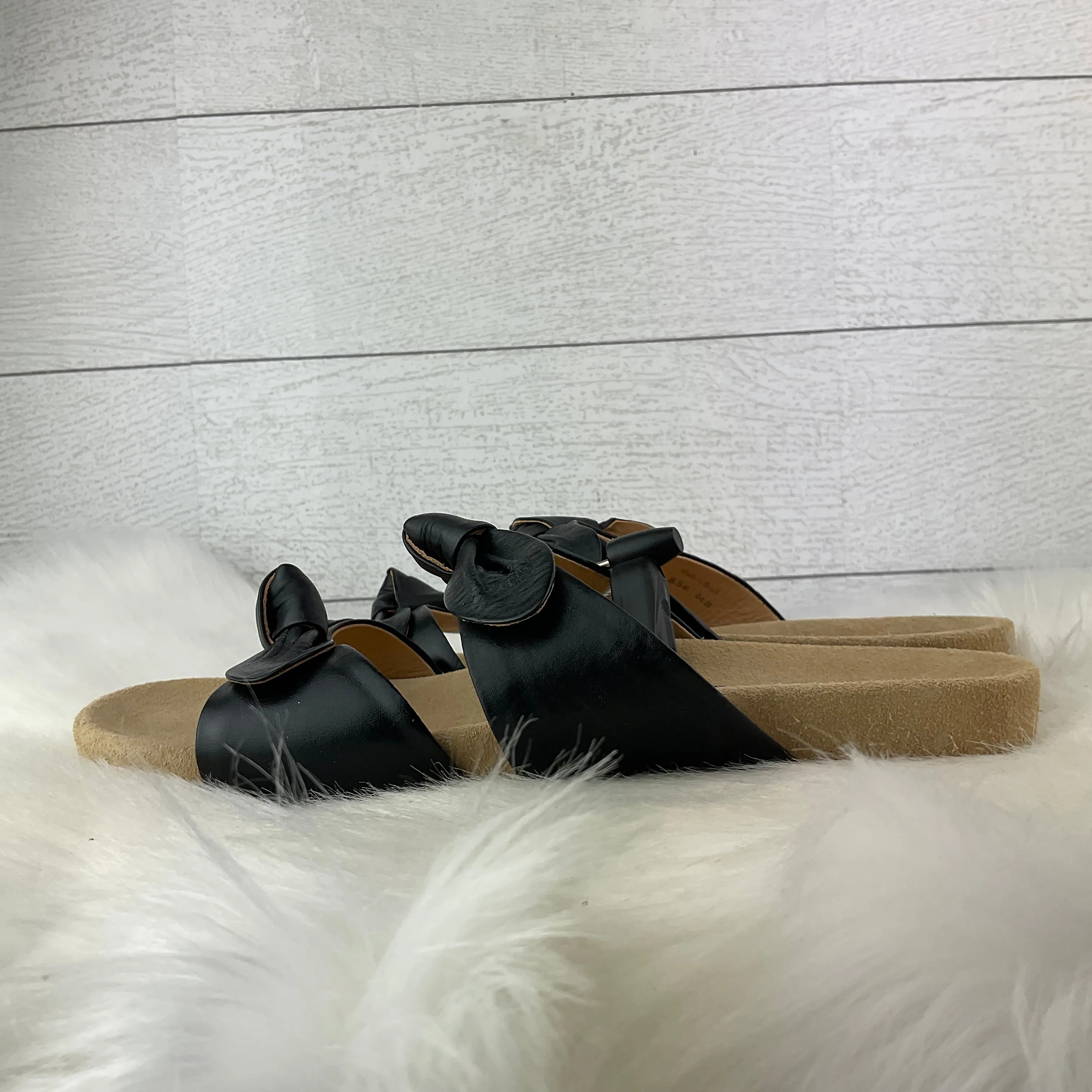 Black Sandals Designer Jack Rogers, Size 8.5