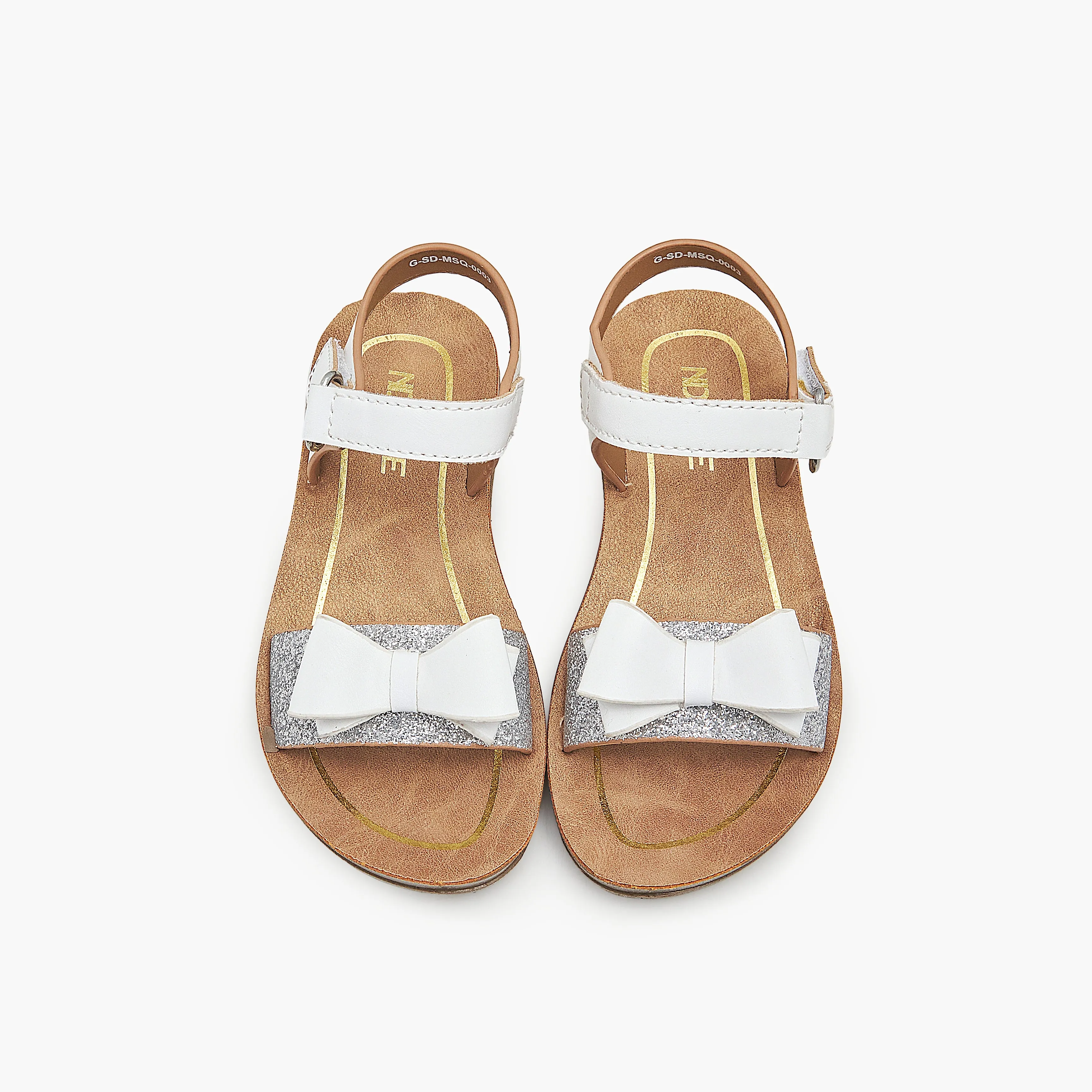 Bowed Girls Sandals