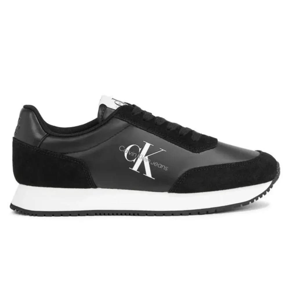 Calvin Klein Jeans Retro Runner Low Laceup Ny Pearl YW0YW01056-BLK