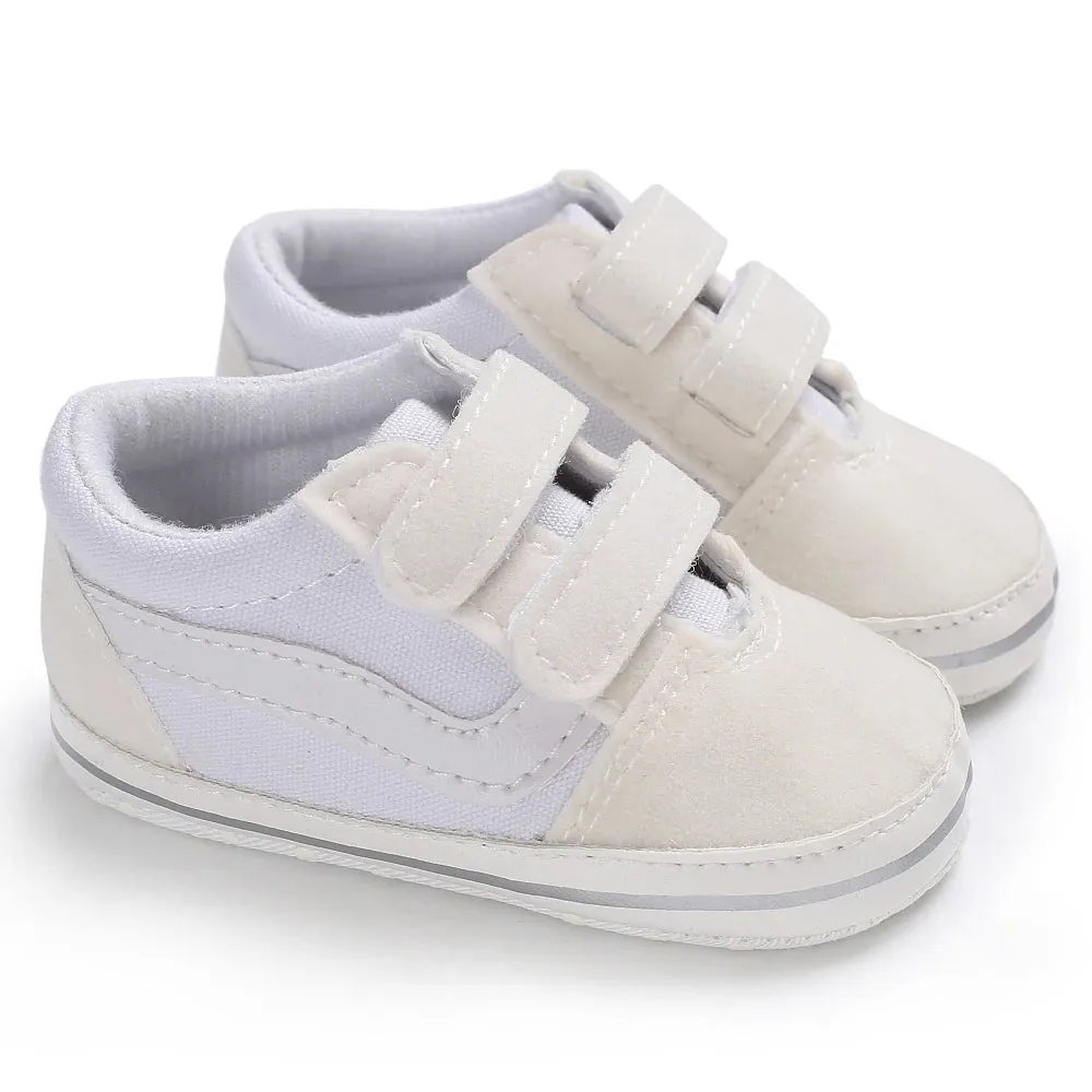 Classic Canvas Sneakers for Boys and Girls Great First Walking Shoes (0-18M)