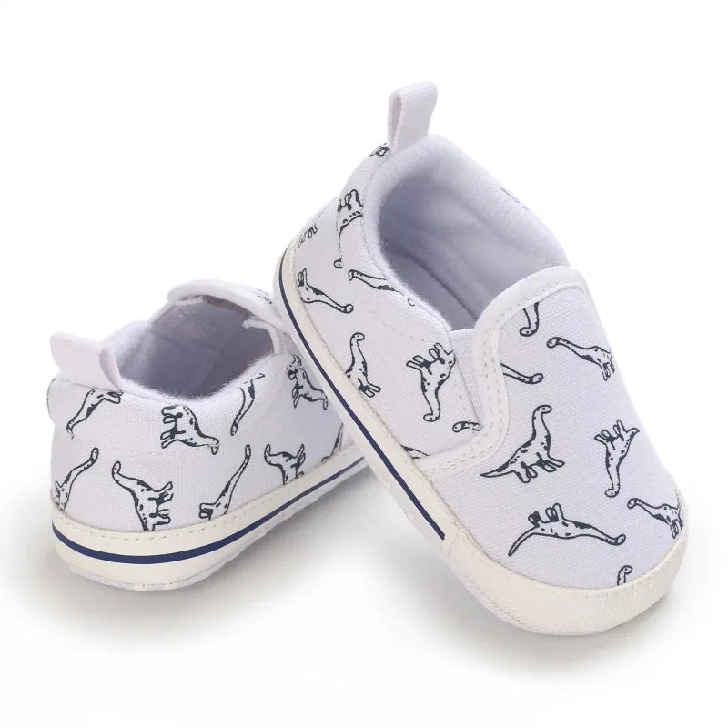 Classic Canvas Sneakers for Boys and Girls Great First Walking Shoes (0-18M)