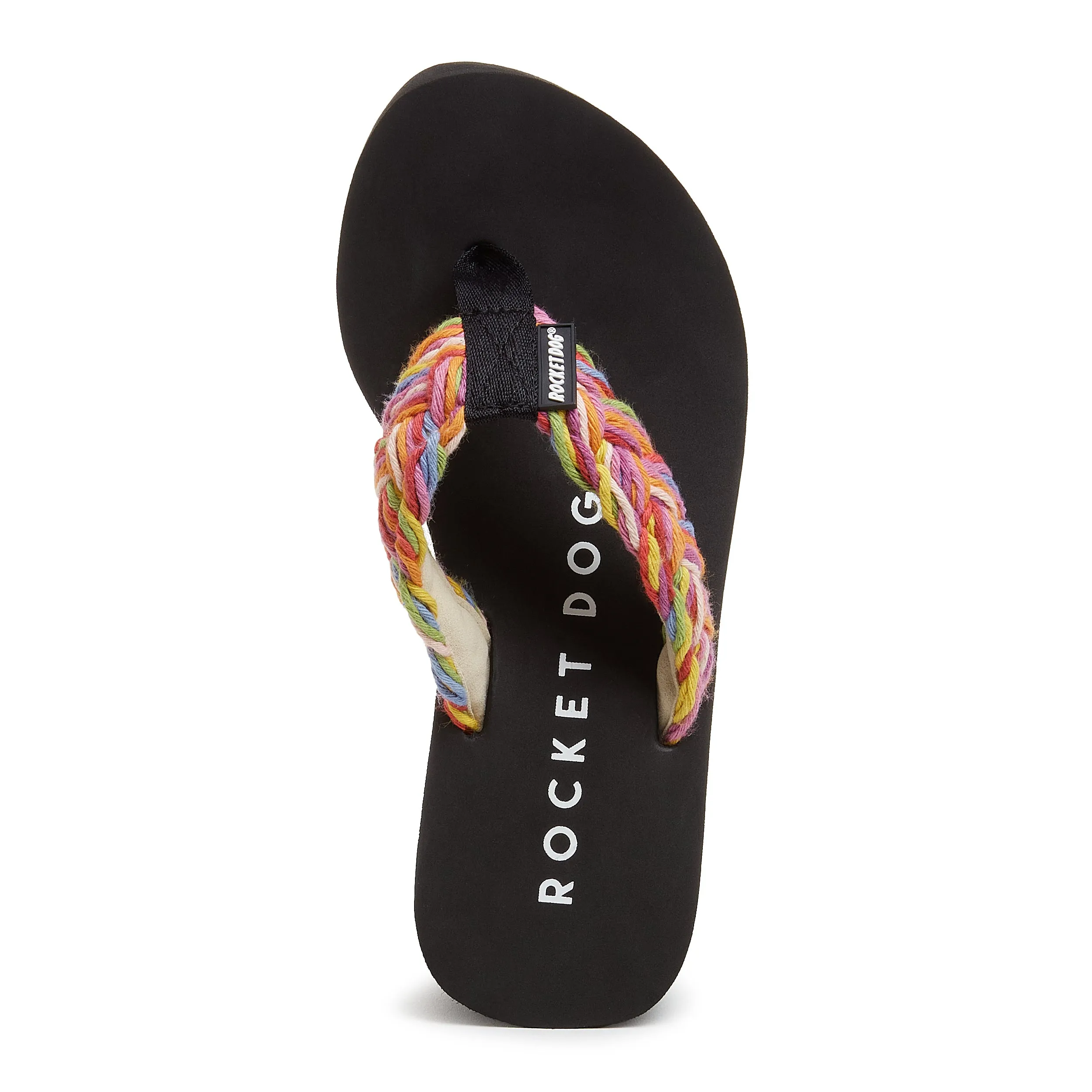 Crush Rainbow Braid Platform Flip Flop