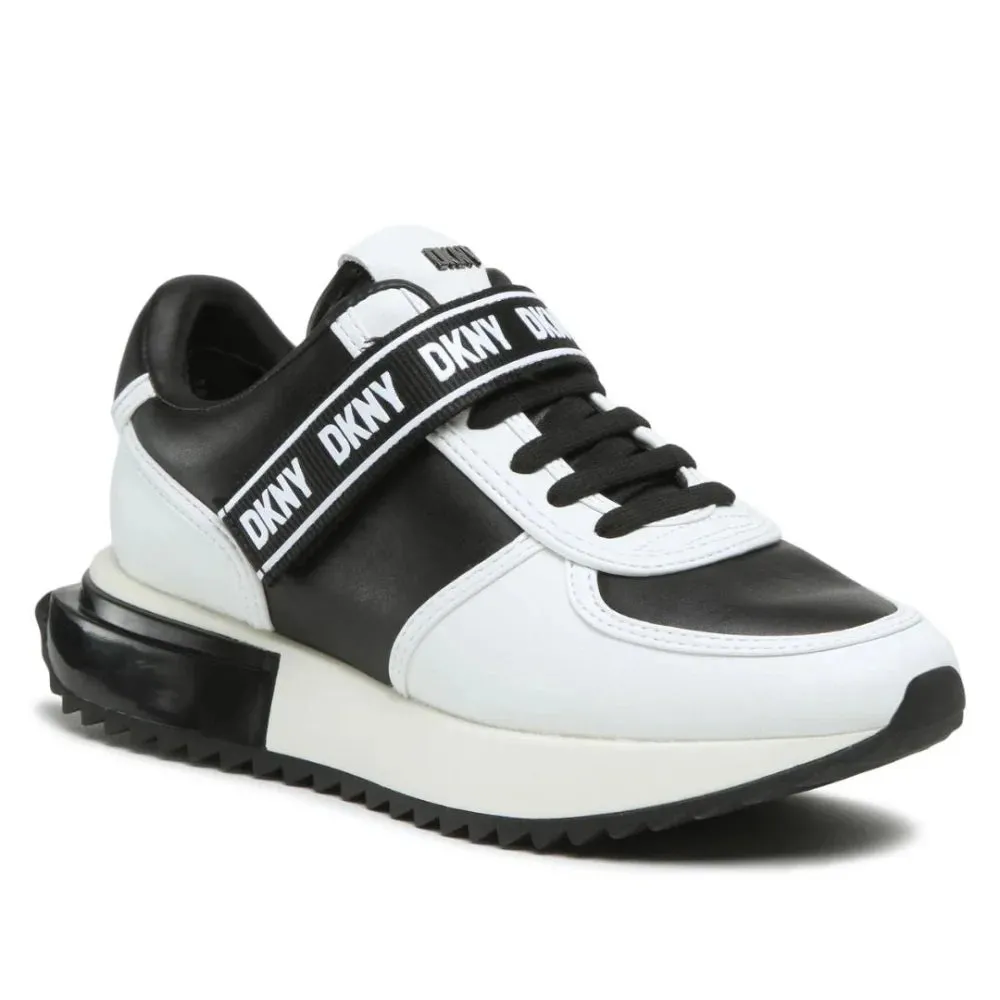 DKNY Pamm-Lace Up Sneaker Women - WHTBLK