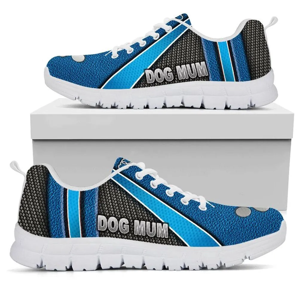 Dog Sneaker, Dog Mum - Ad Heart Shoes Sky Blue Sneakers, Dog Shoes