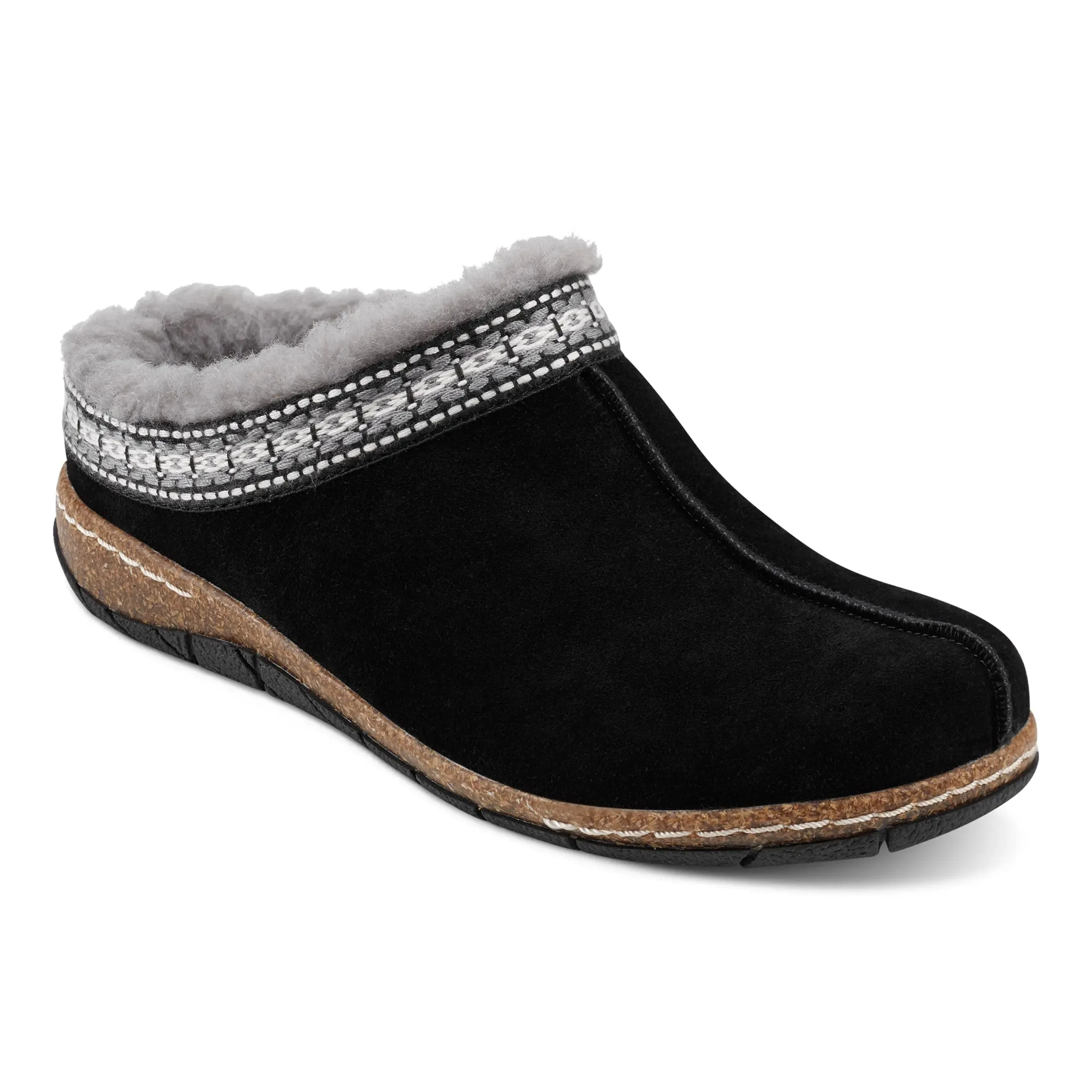 Elya Round Toe Casual Slip-on Flat Clogs