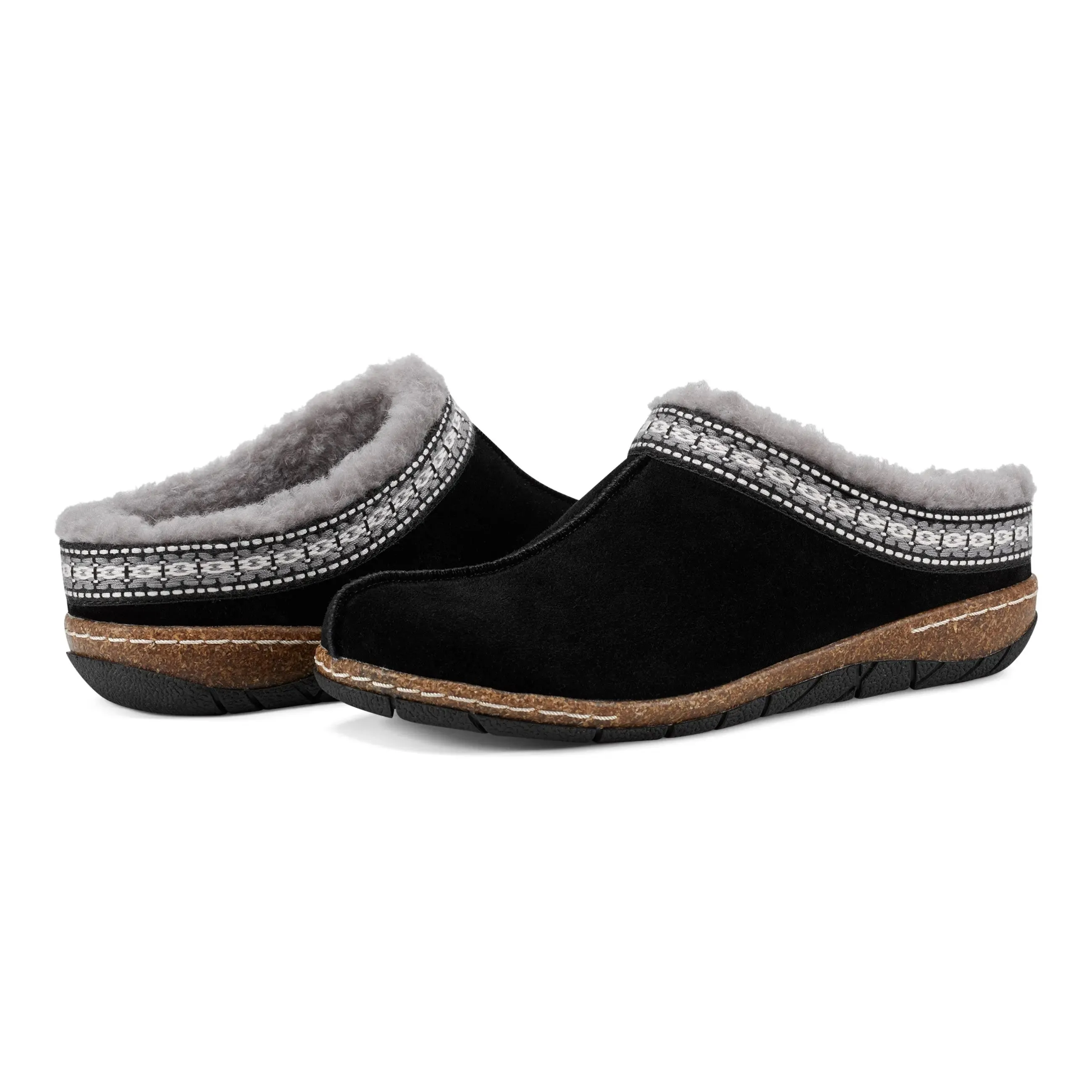 Elya Round Toe Casual Slip-on Flat Clogs