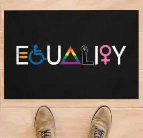 Equality Lgbt Pride Doormat, Lgbt Doormat, Equality Gifts