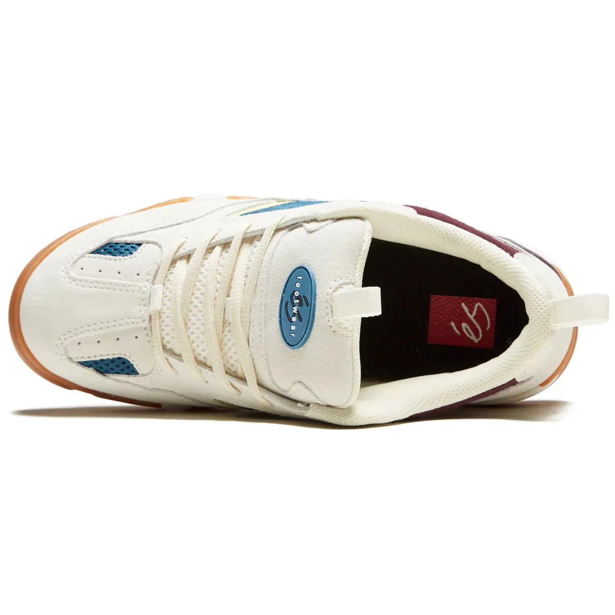 ES QUATTRO PLUS WHITE/BLUE/GUM