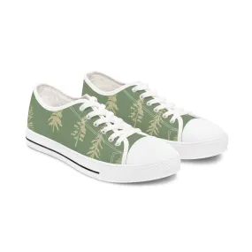 Evergreen Tree Women's Low Top Sneakers