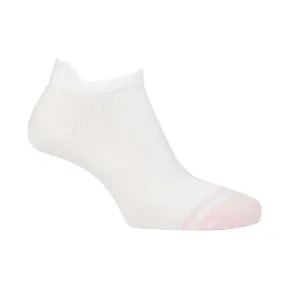 Glenmuir Women's Eugenie Patterned Golf Socks - White/Candy Stripes