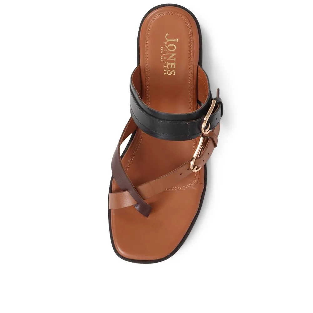 Glint Leather Toe Post Sandals  - GLINT / 325 350