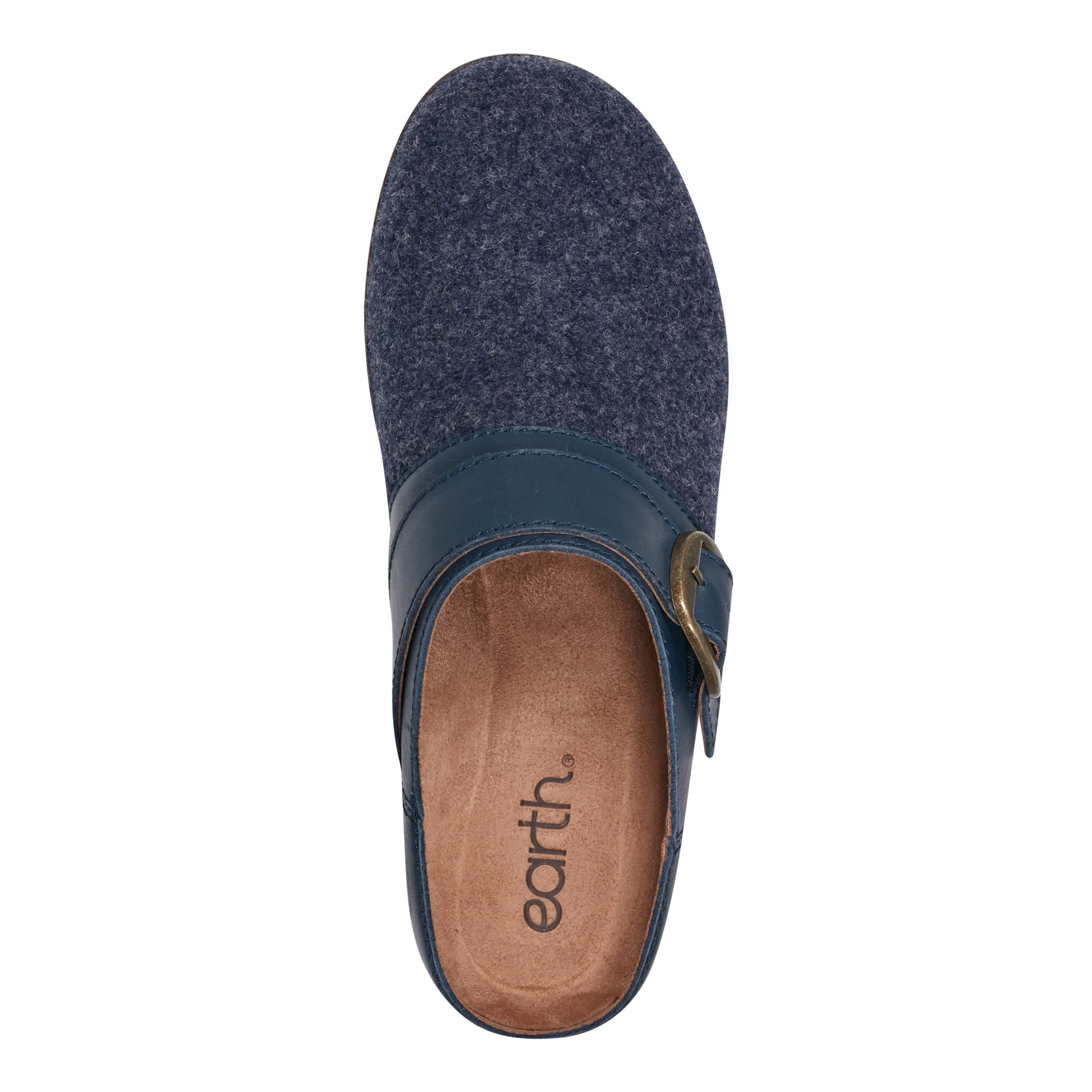 Kulla Slip-on Round Toe Block Heel Casual Mules