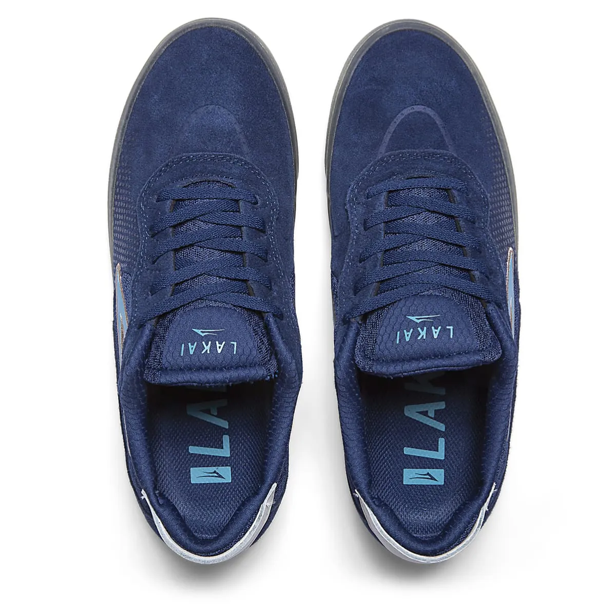 LAKIA ESSEX NAVY SUEDE CLEAR SOLE