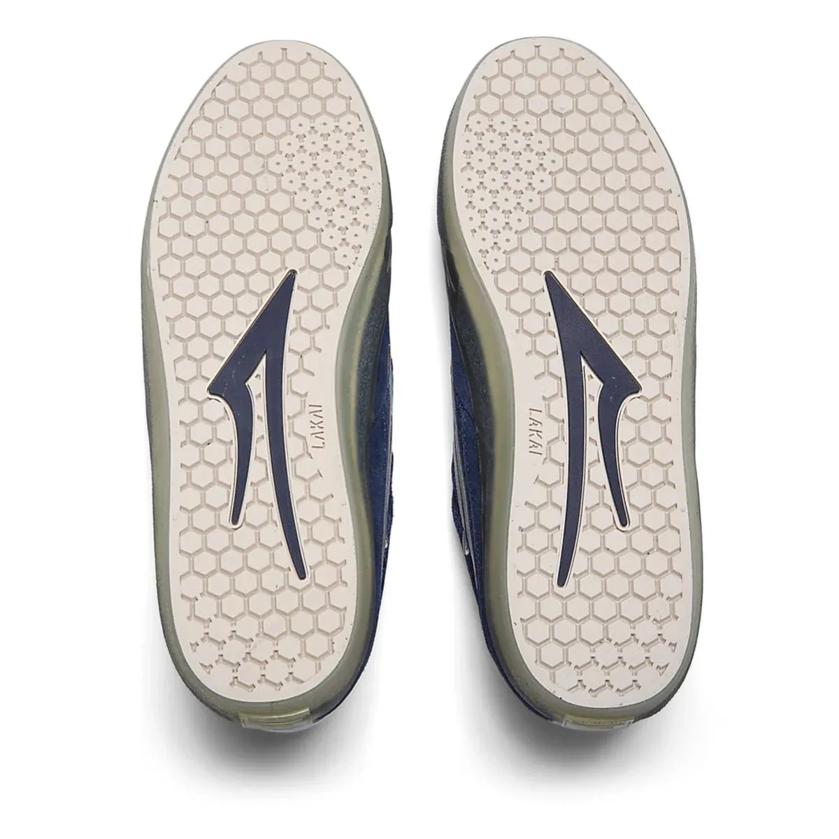 LAKIA ESSEX NAVY SUEDE CLEAR SOLE