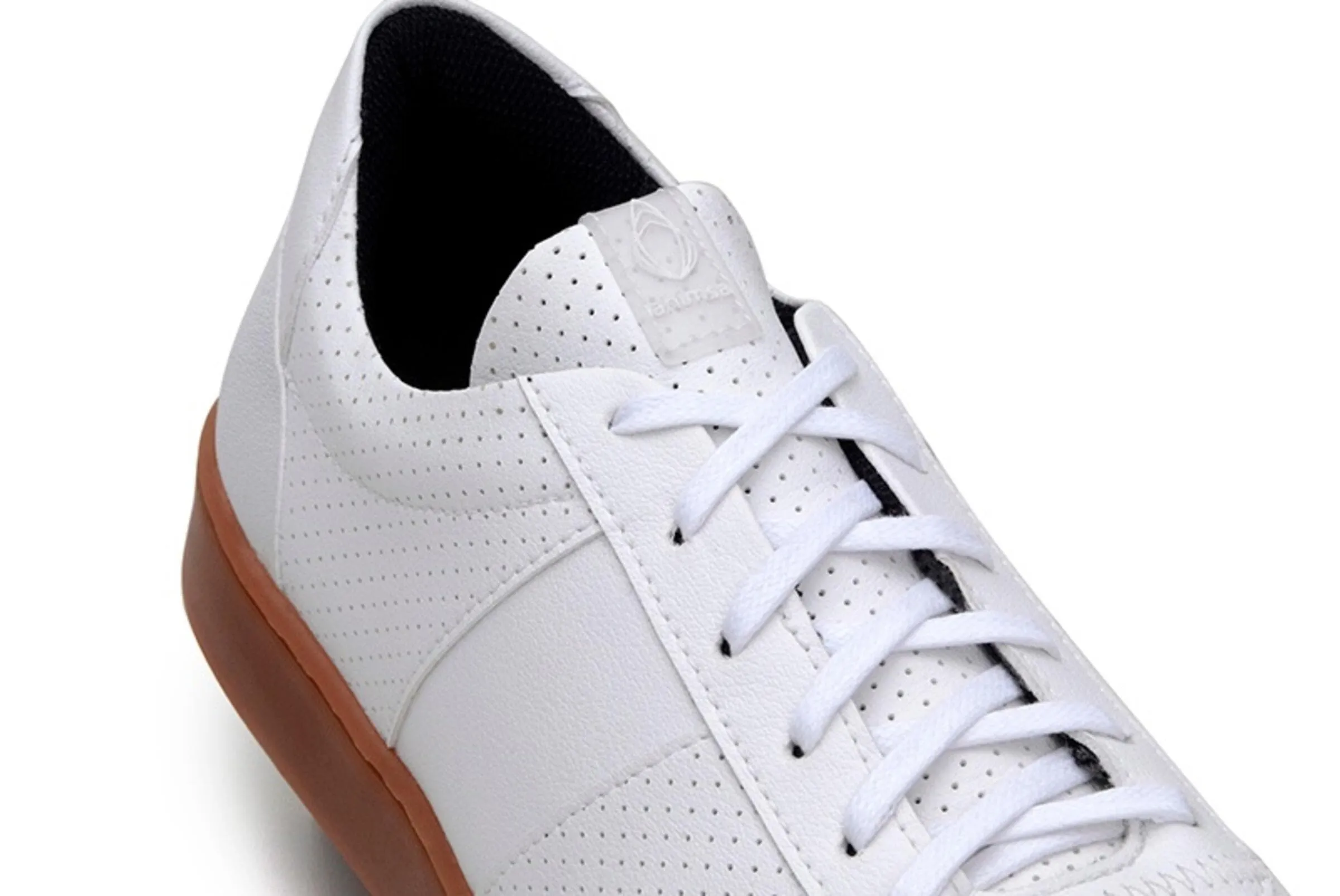 'Manuela’ Women's Vegan Sneaker by Ahimsa - White