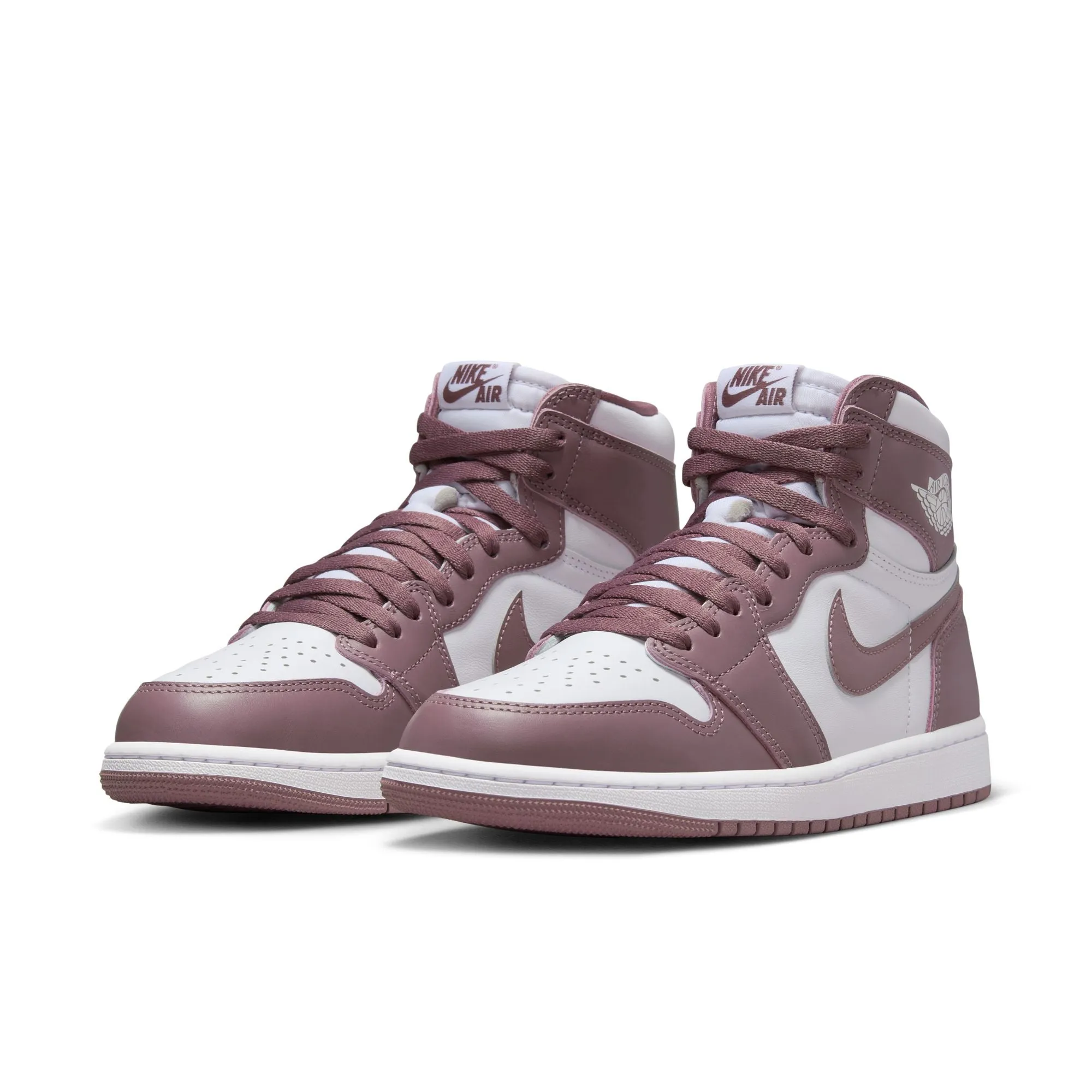 Men's Air Jordan 1 Retro High Og-WHITE/SKY J MAUVE-WHITE