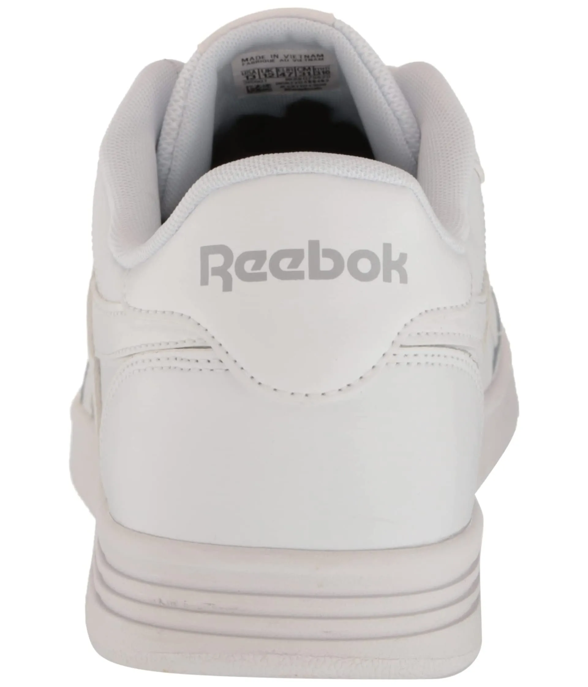 Men's Reebok Court Advance sneakers, white/gray