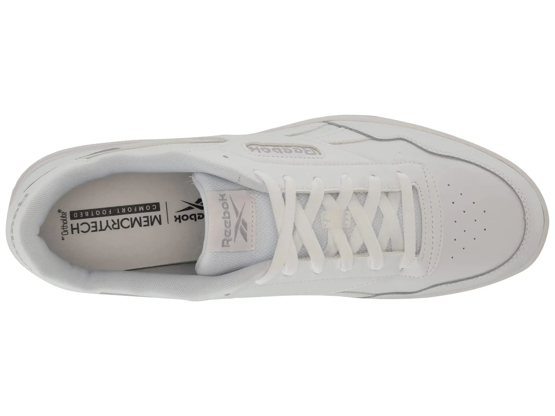 Men's Reebok Court Advance sneakers, white/gray