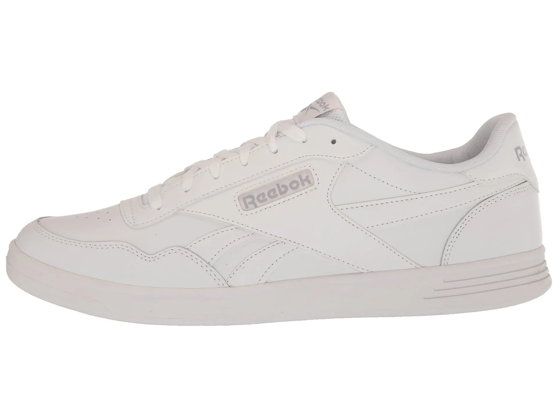 Men's Reebok Court Advance sneakers, white/gray