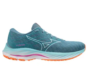 Mizuno Wave Rider 26 Ladies Running Shoe (Sand/White/Light Orange)