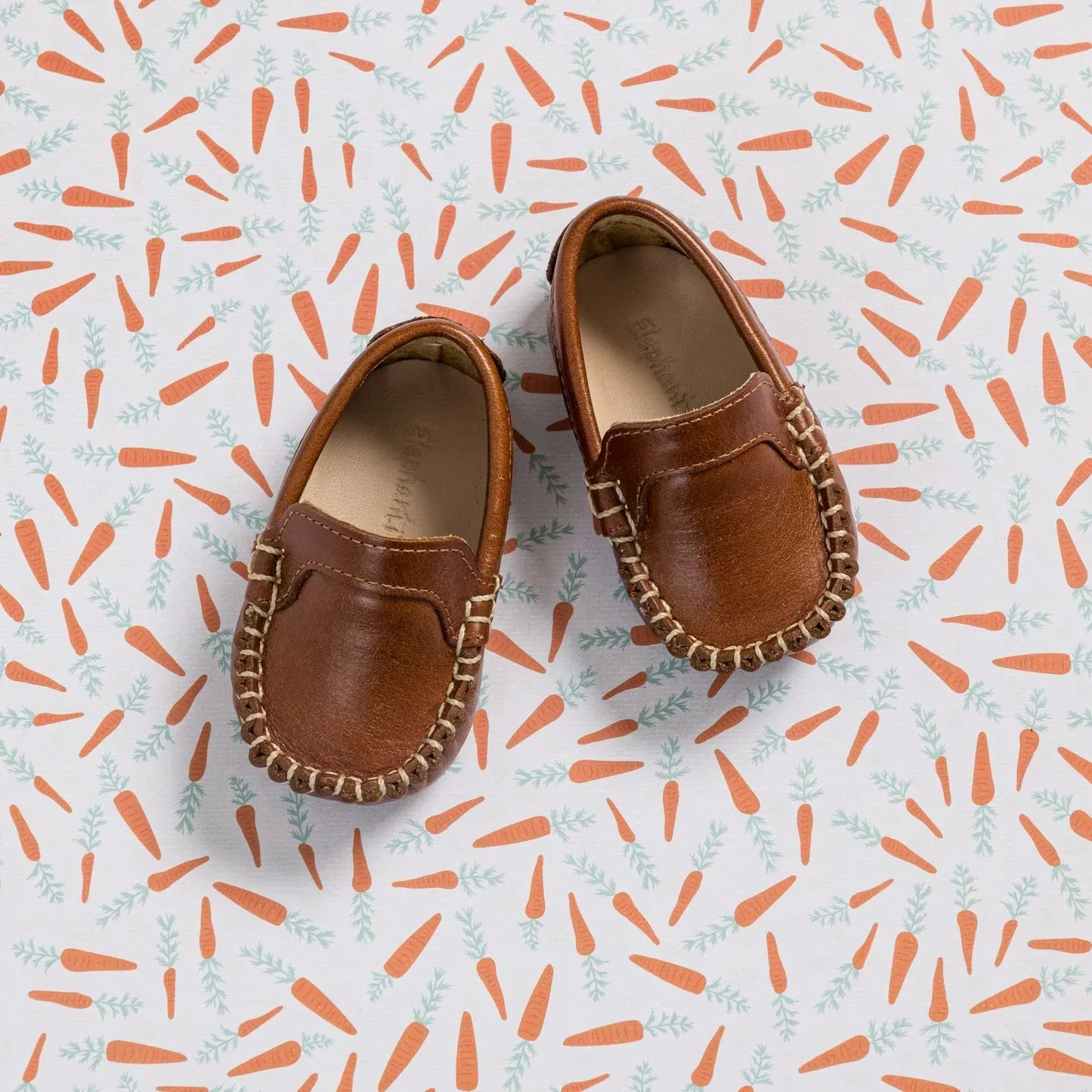 Moccasin for Baby - Natural Brown